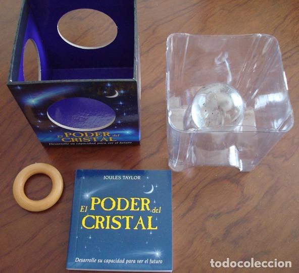 Libros: El poder del cristal, librito con bola de cristal, Joules Taylor - Foto 2