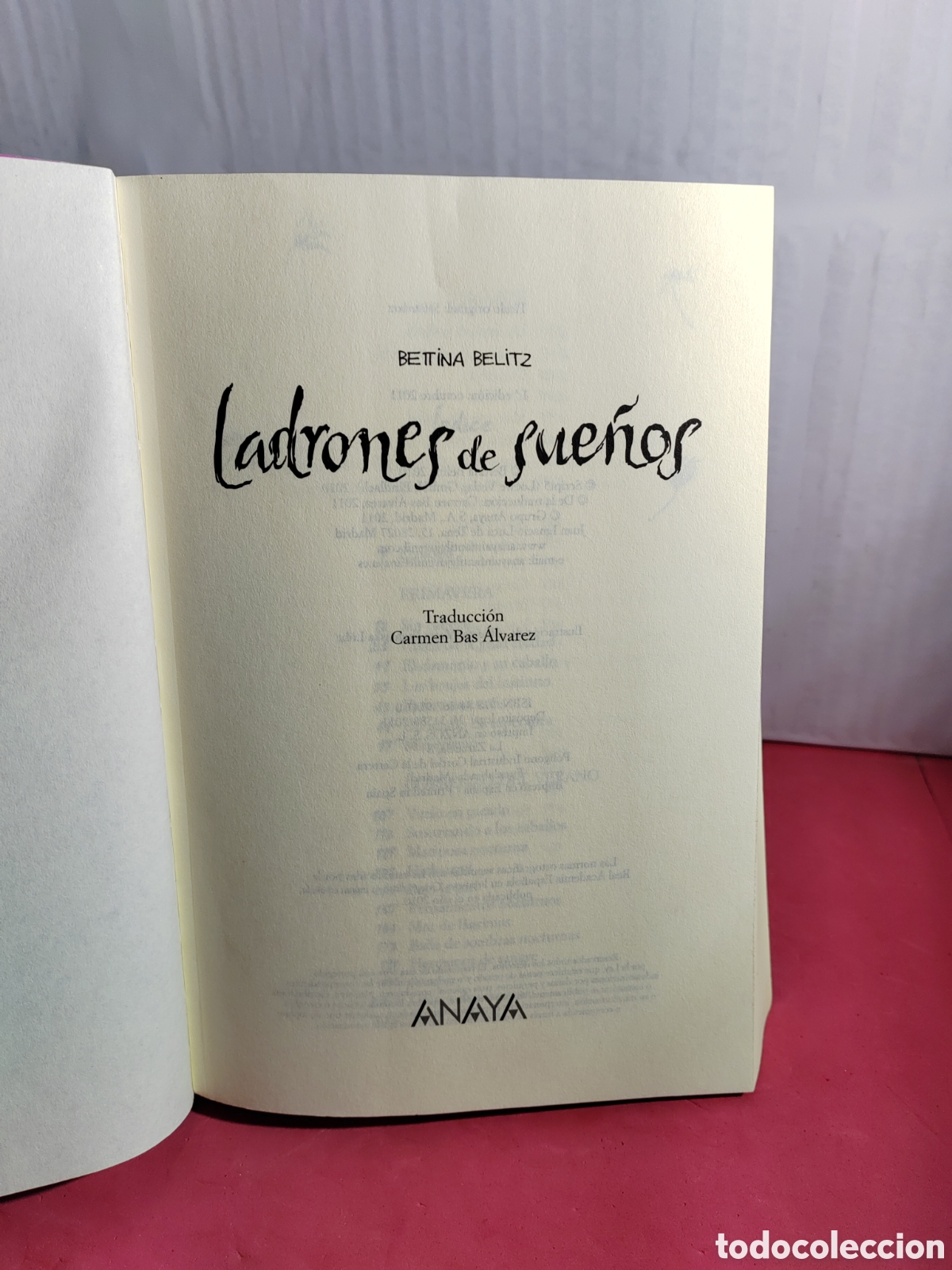 Libros: Ladrones de sue&ntilde;os 1&deg;edicion - Foto 2
