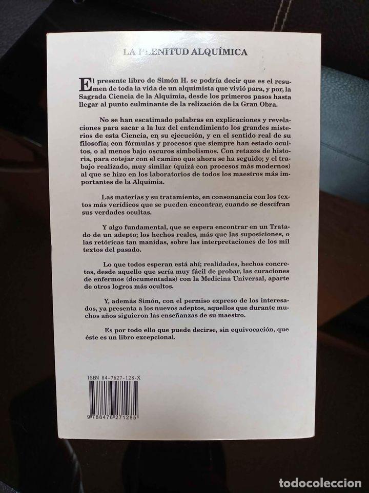 Libros: La Plenitud Alqu&iacute;mica - Foto 2