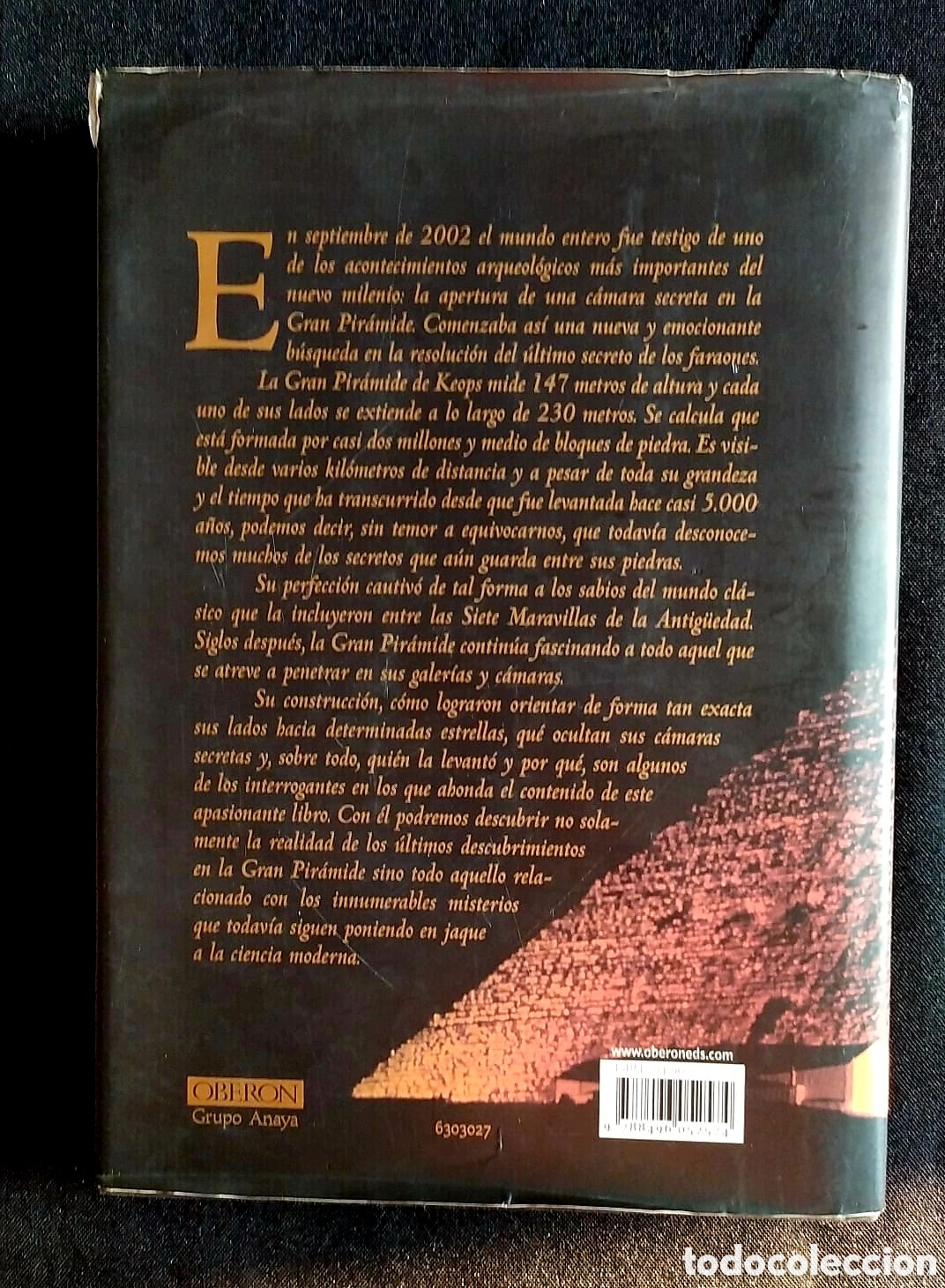 Libros: EL ENIGMA DE LA GRAN PIR&Aacute;MIDE. NACHO ARES - Foto 2