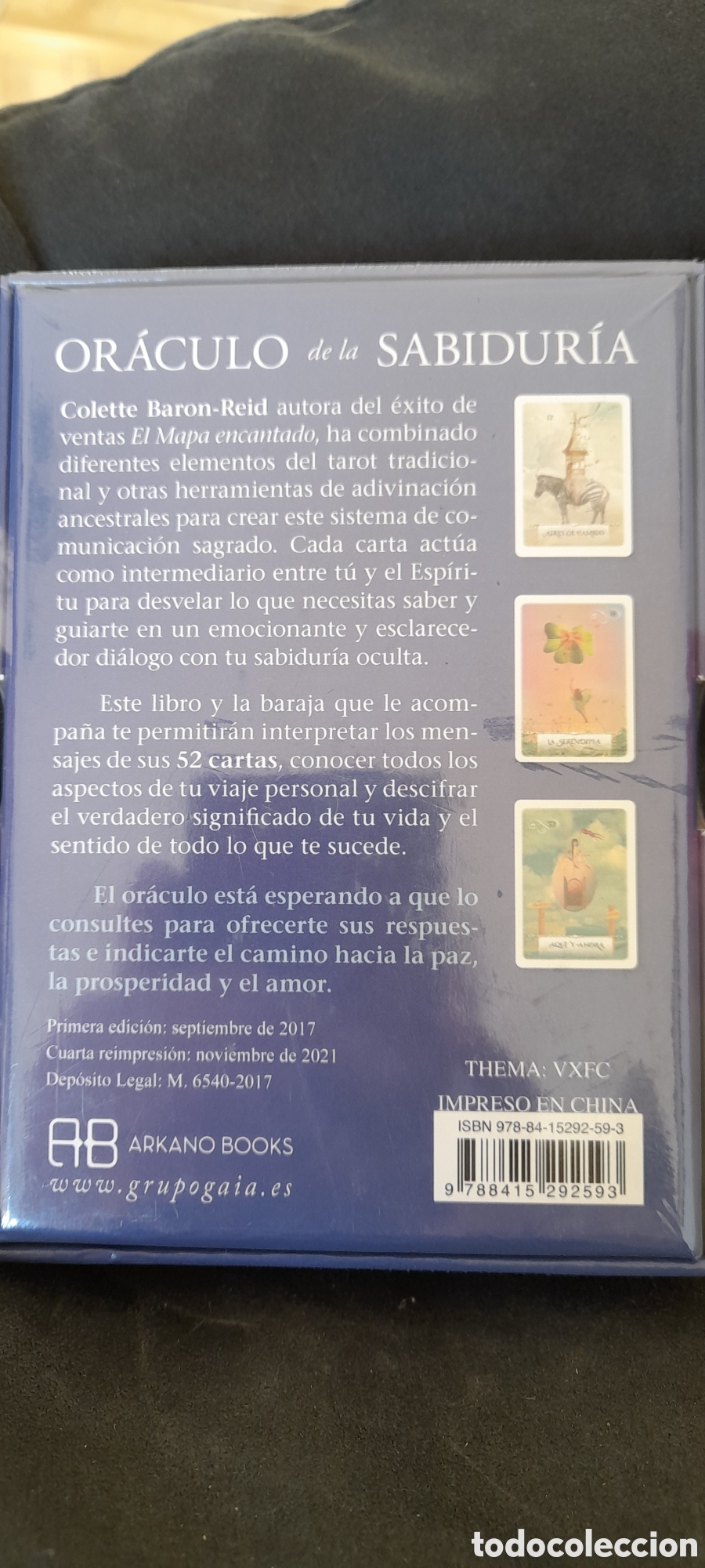 Libros: Or&aacute;culo de sabidur&iacute;a. Colette Bar&oacute;n Reid - Foto 2