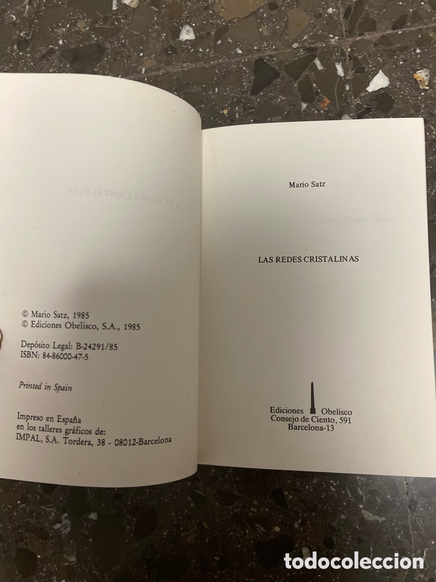 Libros: Las redes cristalinas Mario Satz - Foto 3