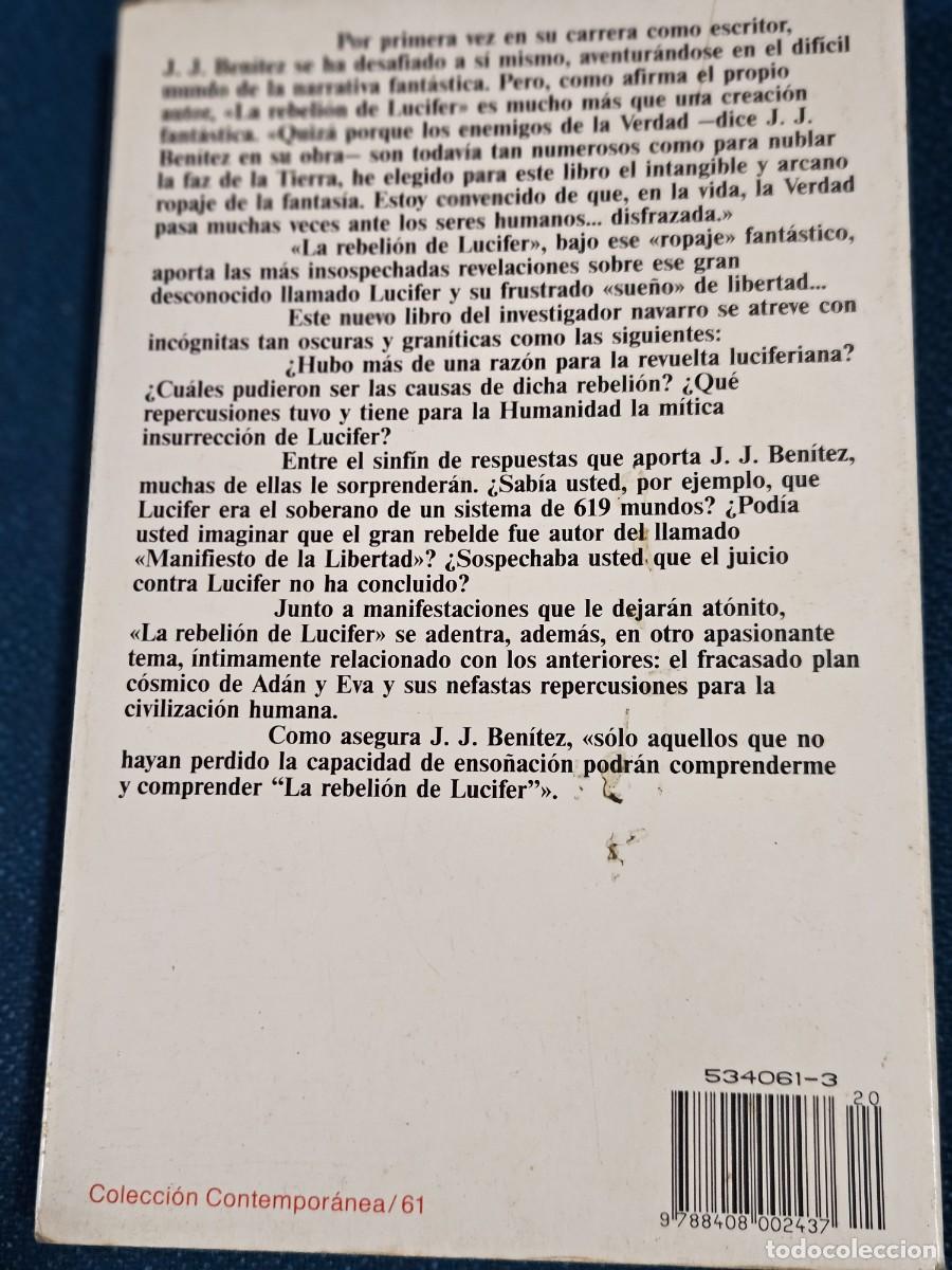 Libros: LA REBELI&Oacute;N DE LUCIFER - Foto 2