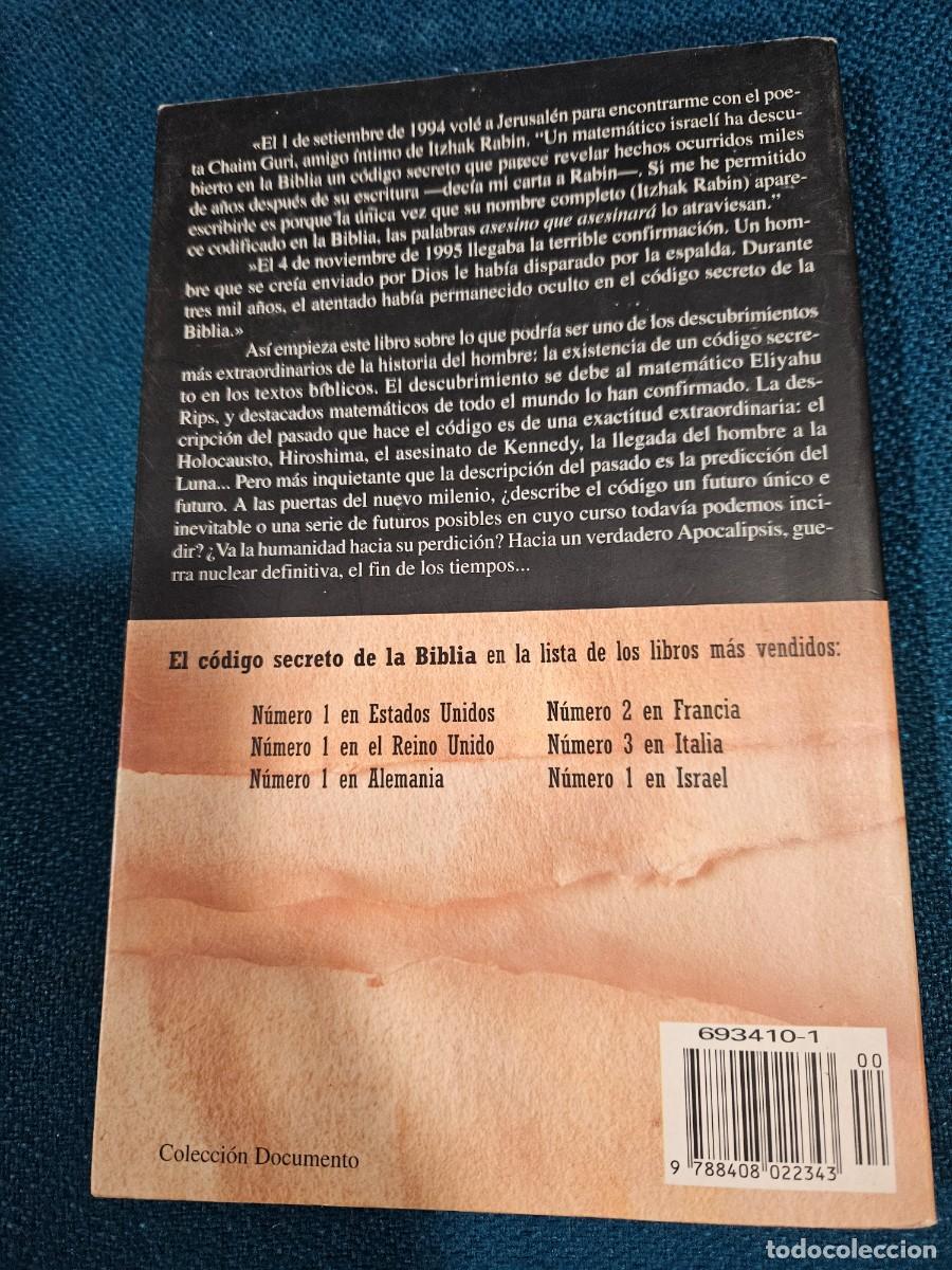 Libros: EL C&Oacute;DIGO SECRETO DE LA BIBLIA - Foto 2