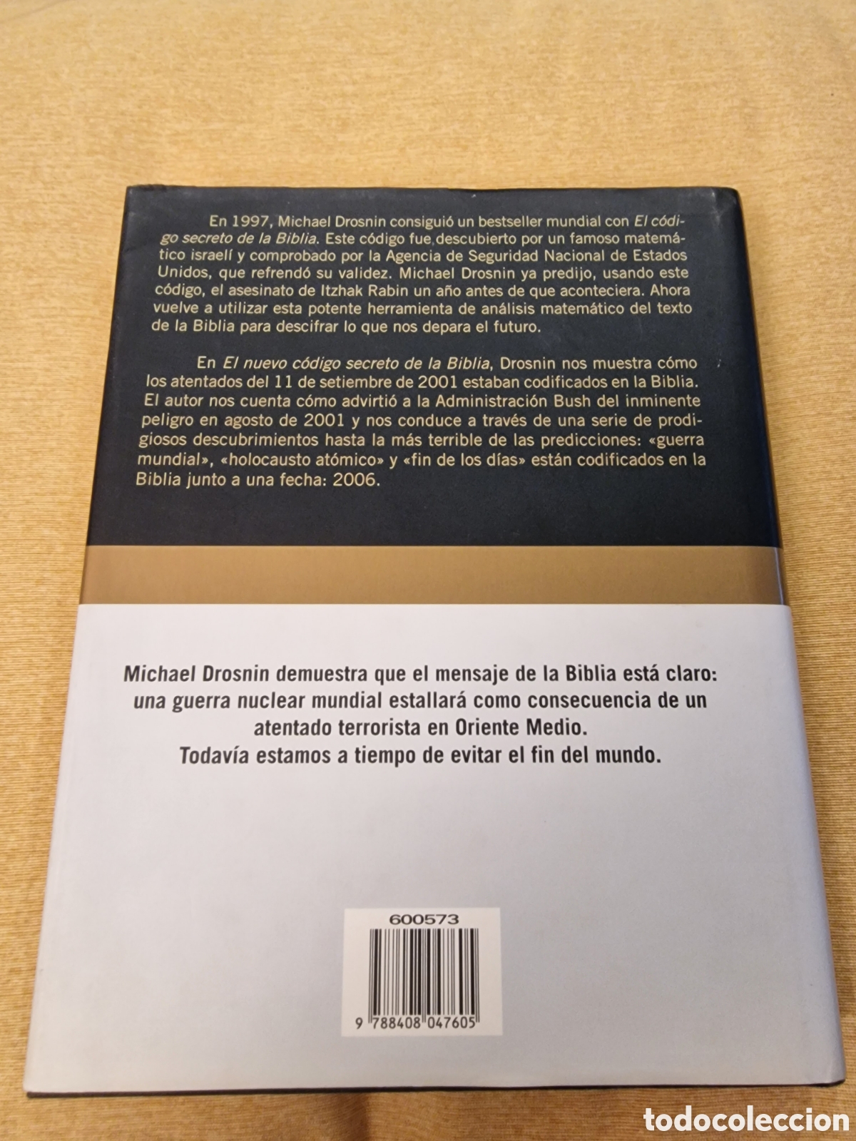 Libros: &rdquo;El Nuevo C&oacute;digo Secreto de la Biblia&rdquo; de Michael Drosnin - Foto 2