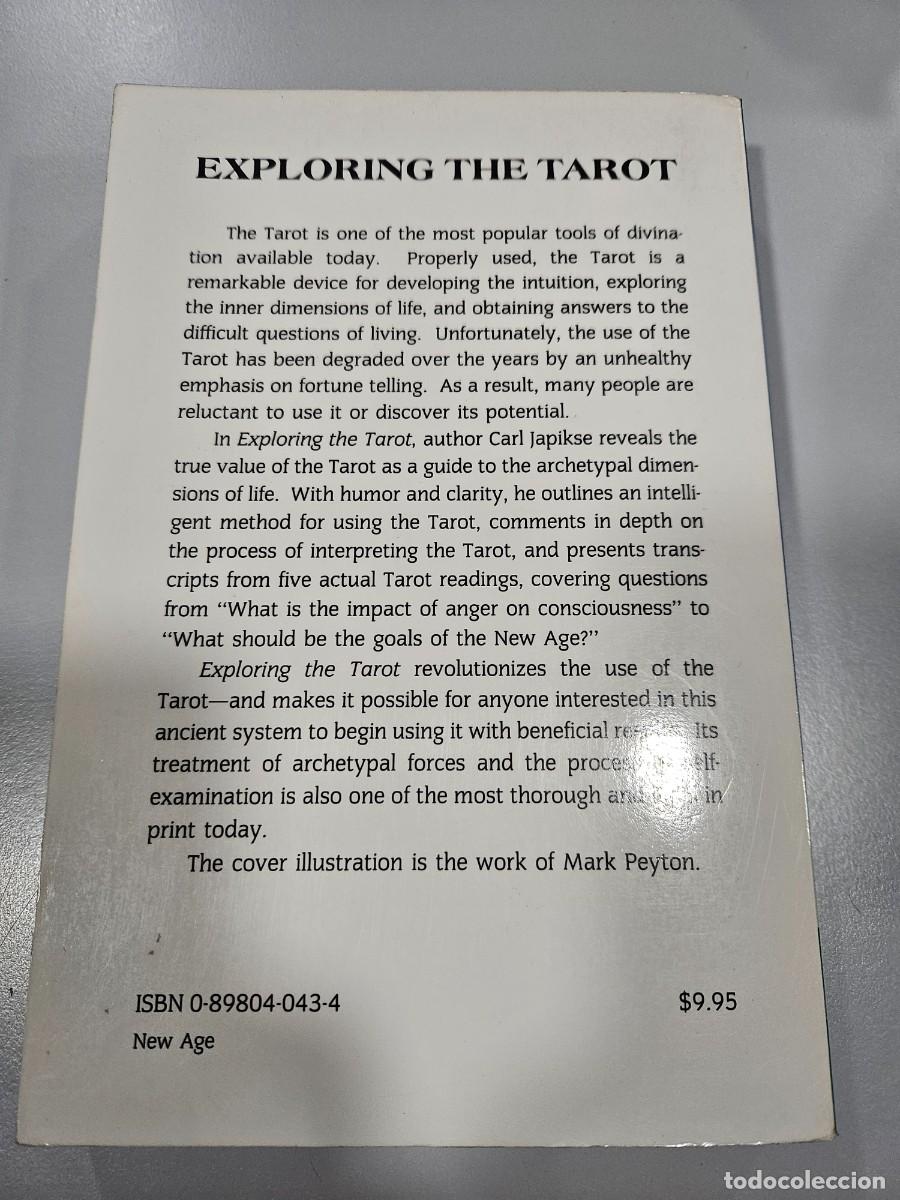 Libros: EXPLORING THE TAROT BY CARL JAPIKSE - Foto 2