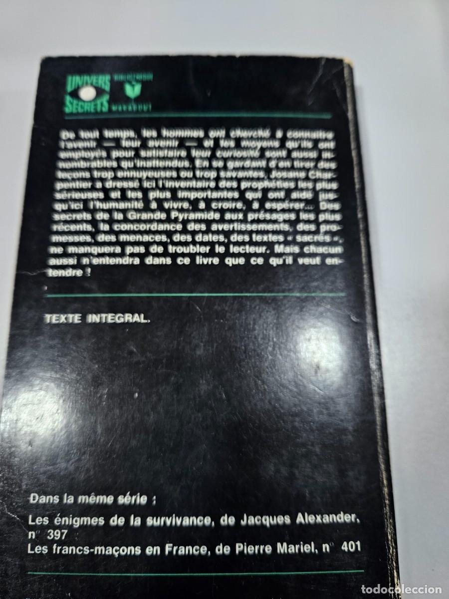 Libros: LE LIVRE DES PROPH&Eacute;TIES - Foto 2