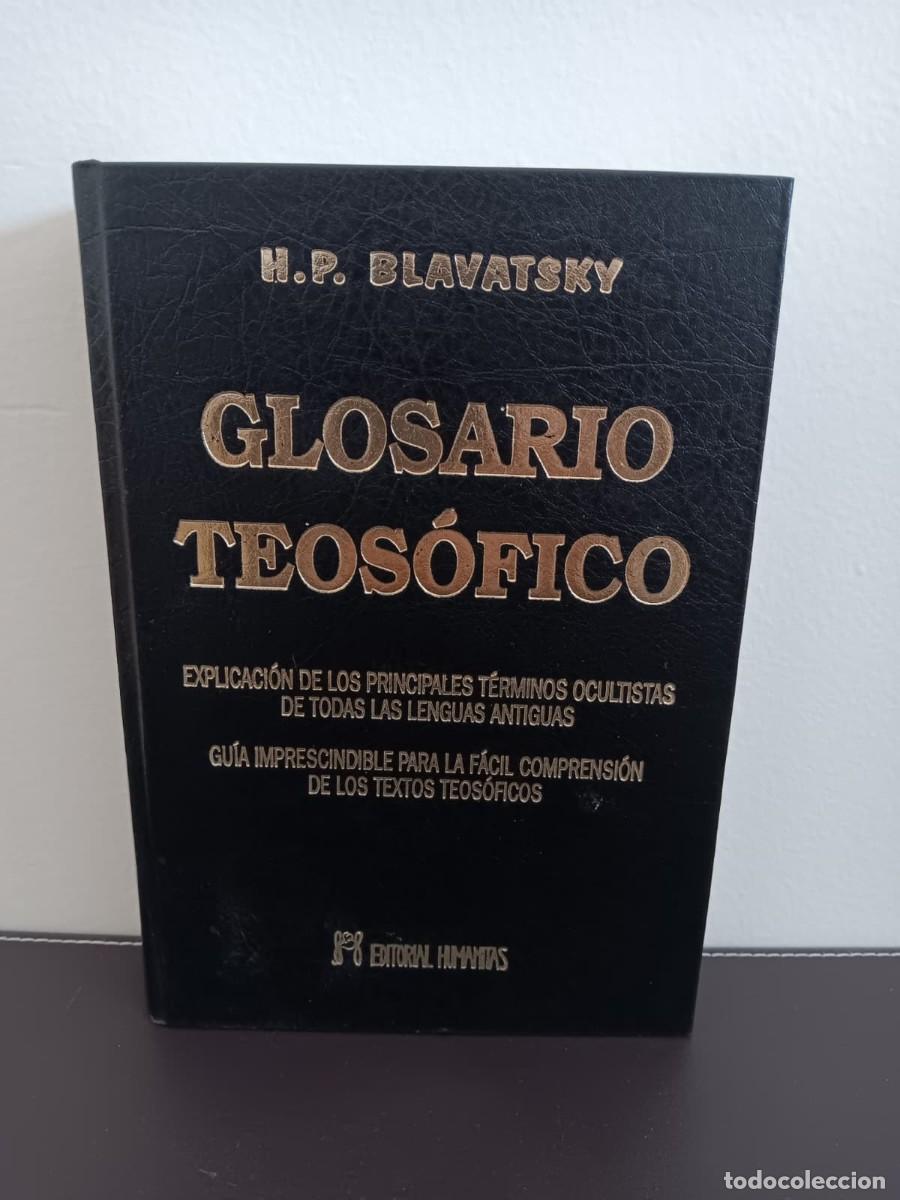Libros: BLAVATSKY . &ndash; GLOSARIO TEOS&Oacute;FICO - NUEVO - Foto 1