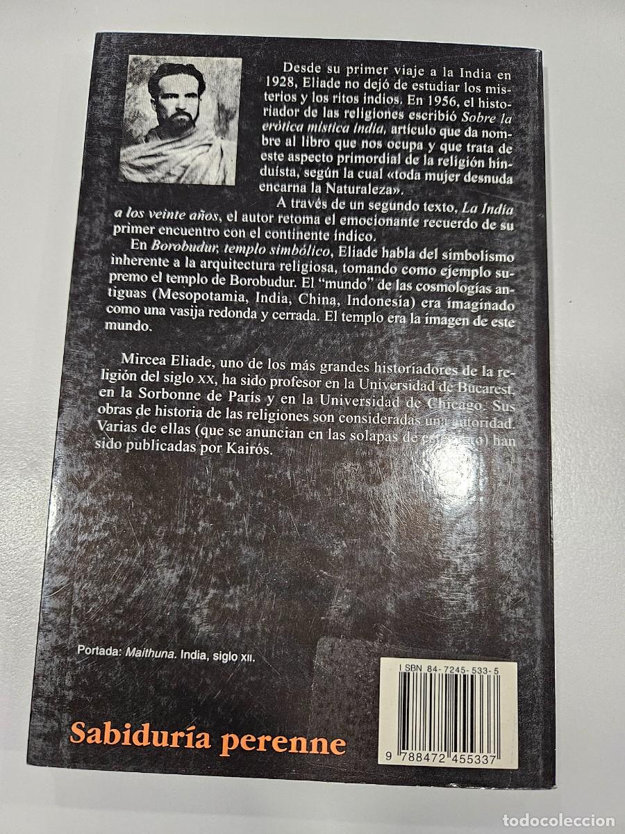 Libros: EROTISMO MISTICO EN LA INDIA - Foto 2