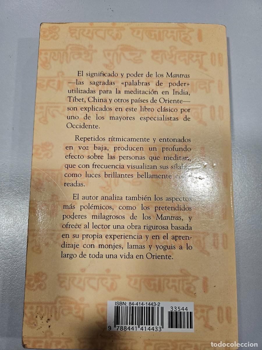 Libros: MANTRAS - SAGRADAS PALABRAS DE PODER - Foto 2
