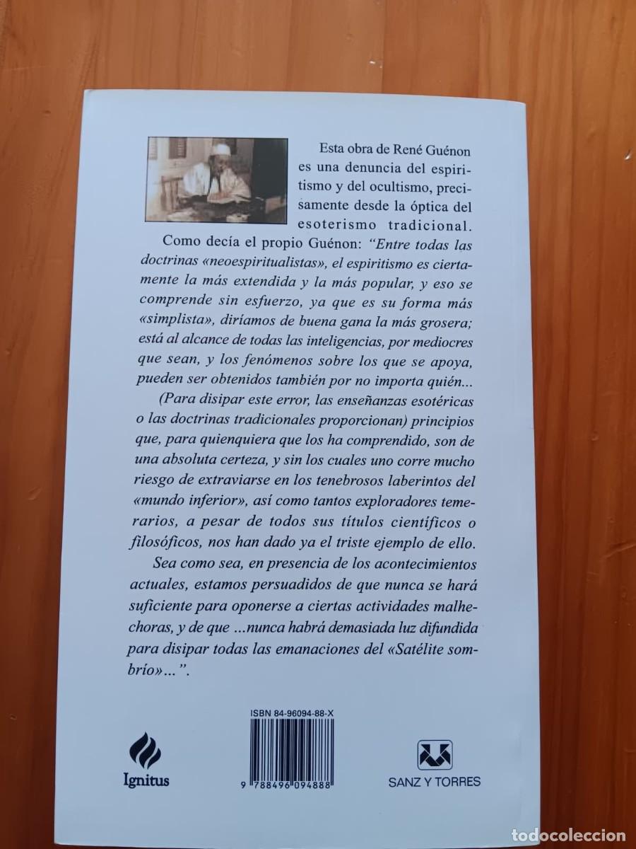 Libros: REN&Eacute; GU&Eacute;NON &ndash; EL ERROR ESPIRITISTA - Foto 2
