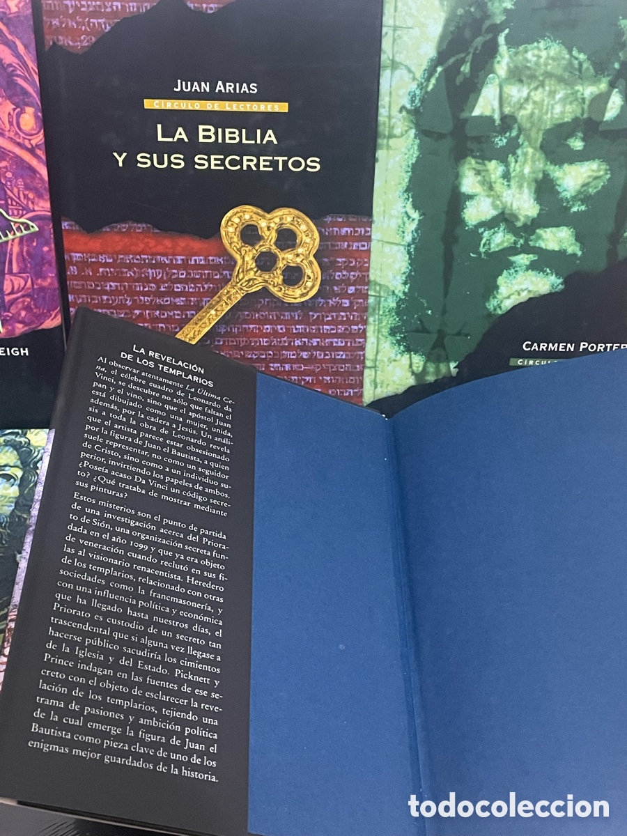 Libros: Colecci&oacute;n de ocho libros de enigmas religiosos - Foto 3