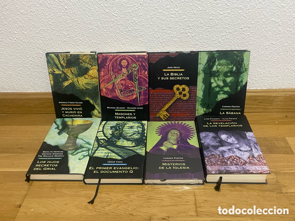 Libros: Colecci&oacute;n de ocho libros de enigmas religiosos - Foto 1