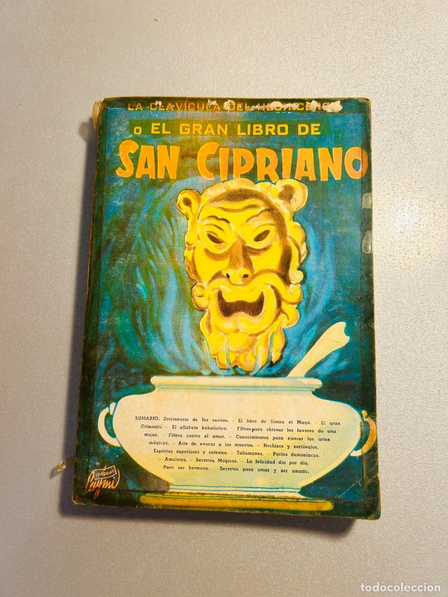 Libros: La clav&iacute;cula del hechicero o El gran libro de San Cipriano
