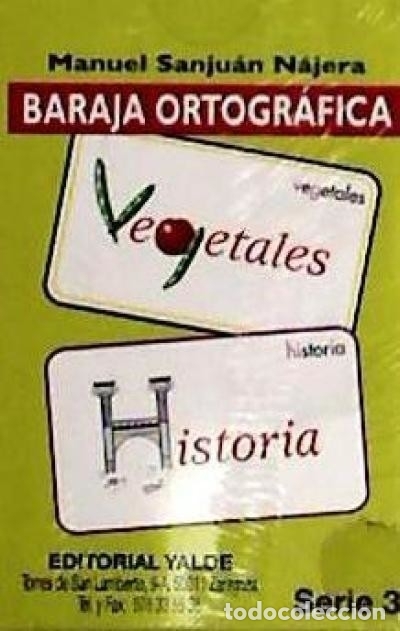 Libri: Baraja ortogr&aacute;fica Serie 3&ordm; - Manuel Sanju&aacute;n N&aacute;jera