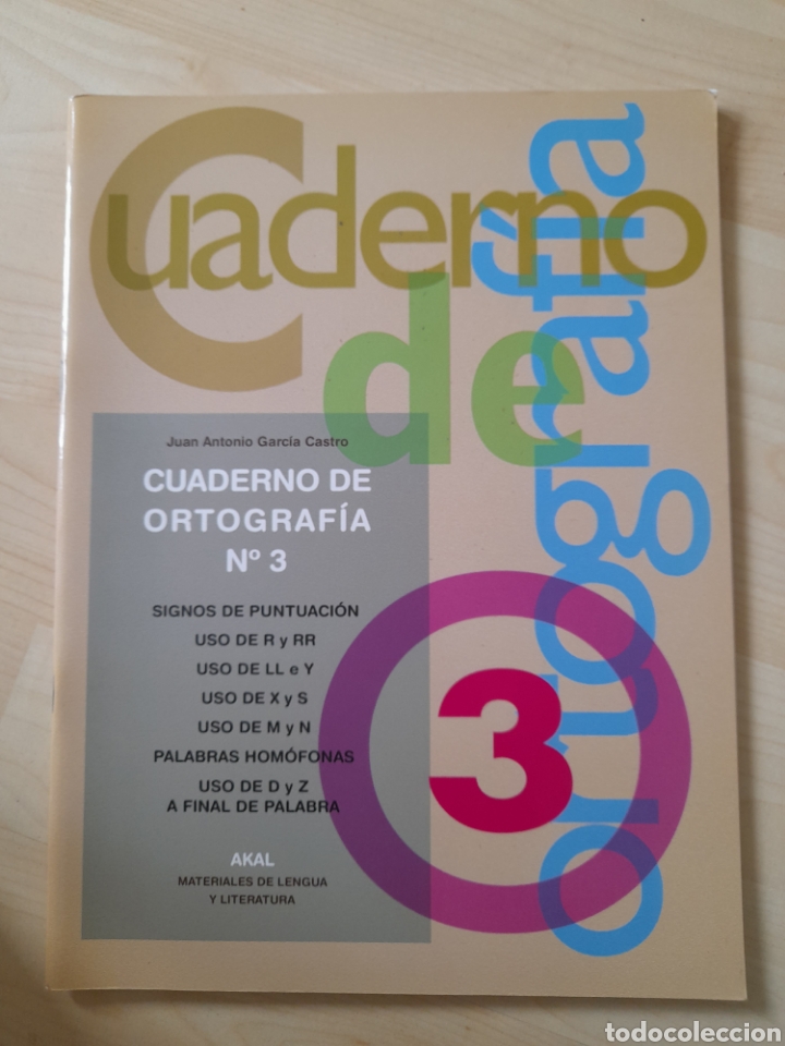Libros: Cuadernos de ortograf&iacute;a. N&uacute;mero 3 - Foto 1
