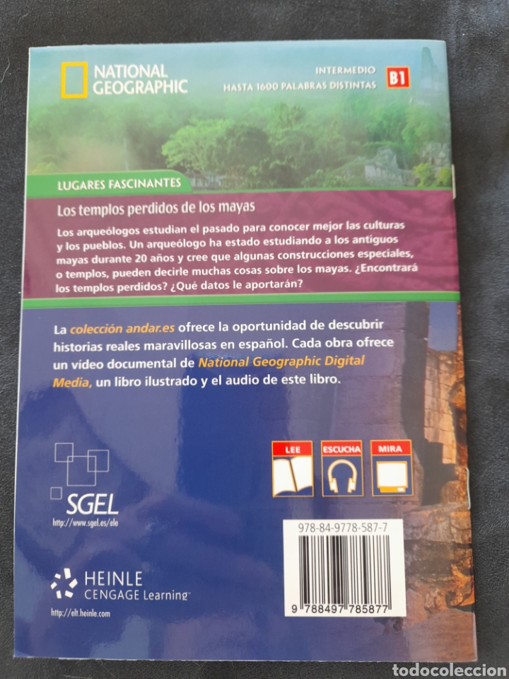 Libros: Los templos perdidos de los Mayas. Espa&ntilde;ol B1 - Foto 2