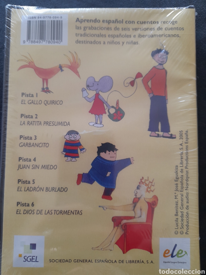 Libros: Aprendo espa&ntilde;ol con cuentos. CD - Foto 2