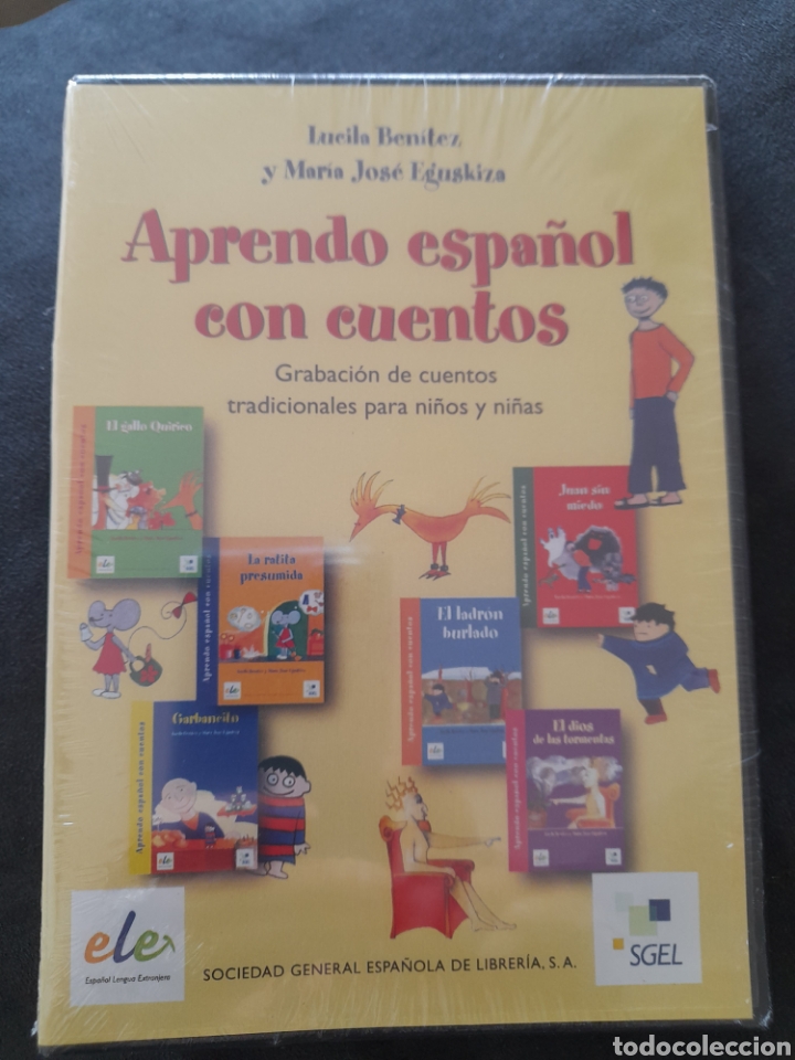 Libros: Aprendo espa&ntilde;ol con cuentos. CD - Foto 1