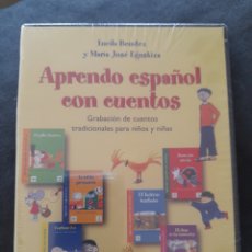 Libros: APRENDO ESPAÑOL CON CUENTOS. CD. Lote 327254648
