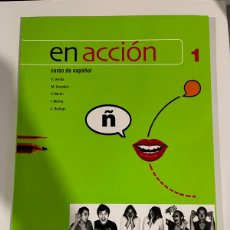 Libros: EN ACCIÓN 1 CURSO DE ESPAÑOL A1-A2. Lote 394800004