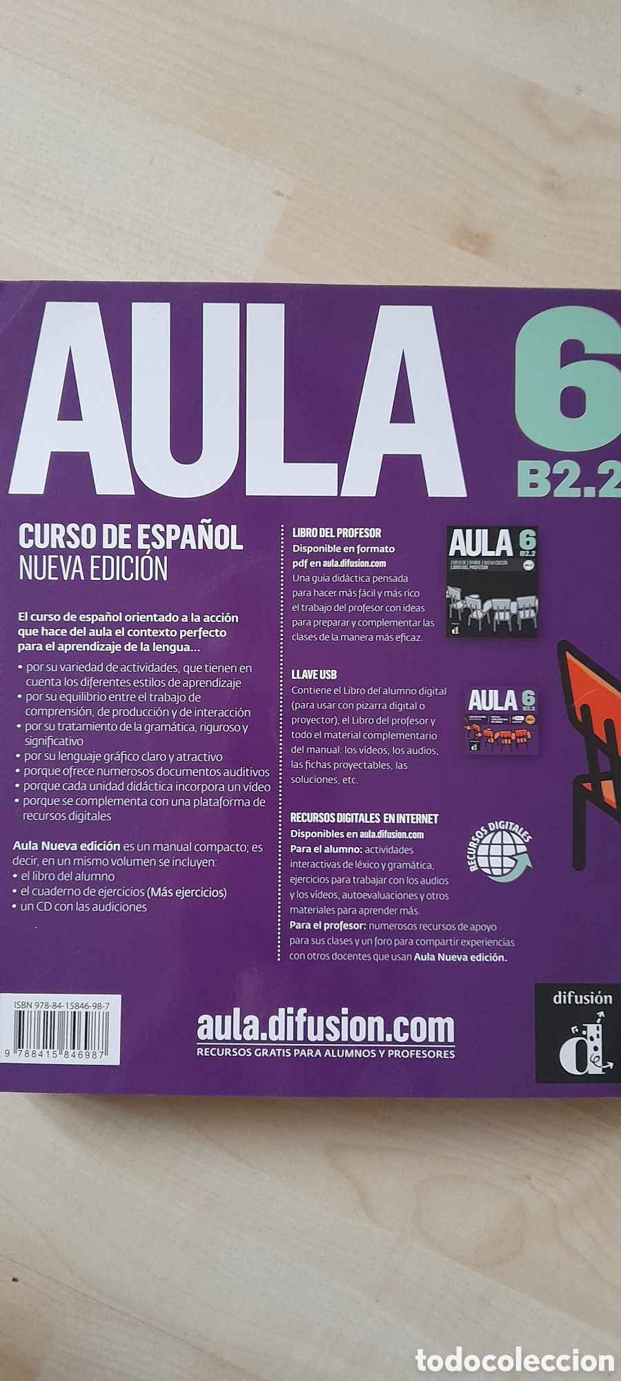 Libros: Aula 6. B2.2. Curso de Espa&ntilde;ol - Foto 2