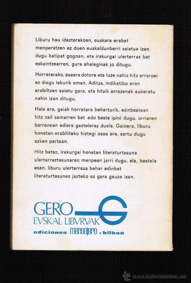 Libros: INDIETAN BELTZA - JULIO VERNE - EN EUSKERA - Foto 2