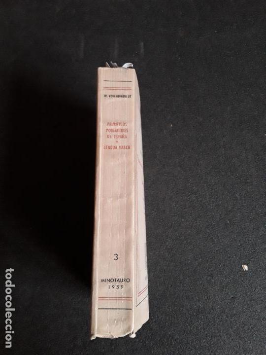 Libros: Humboldt. Antiguas Lenguas de la Pen&iacute;nsula y el Euskara. - Foto 2