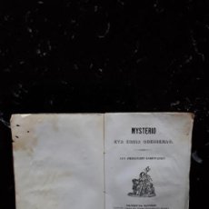 Libros: (EUSKERA. LENGUA VASCA) MYSTERIO ETA EGUIA GUEHIENAC. 1856.. Lote 157888450