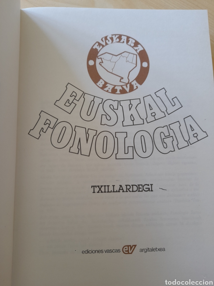 Libros: Euskal Fonologia. Txillardegi - Foto 3