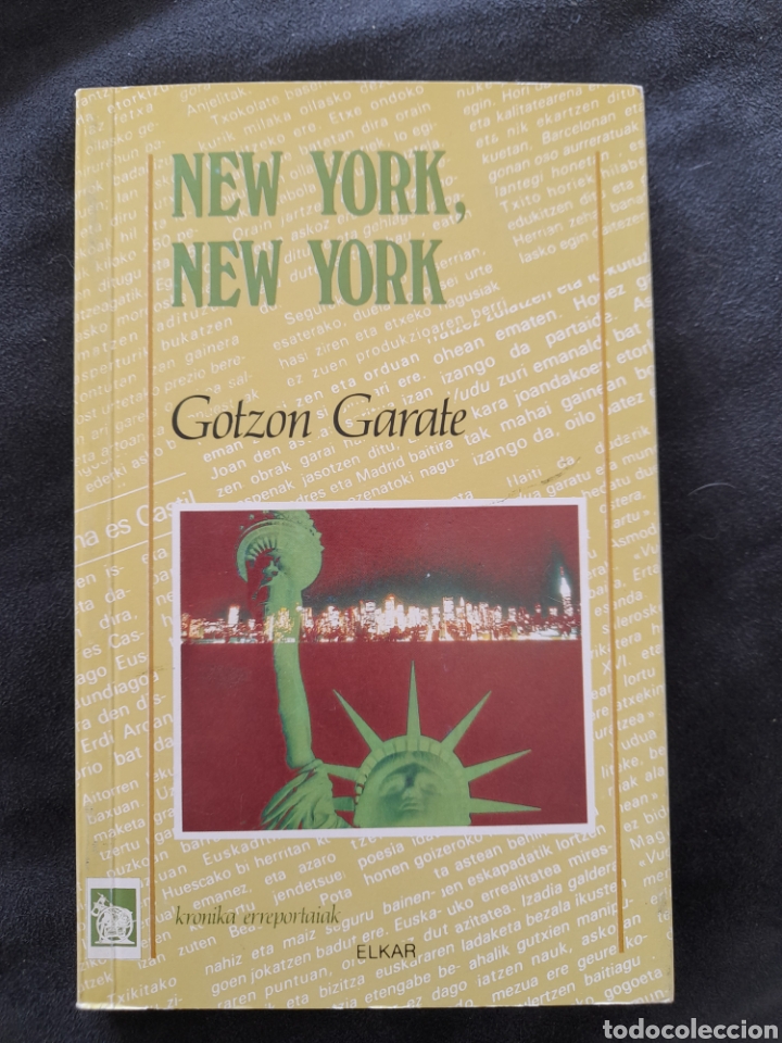 Libros: New York, New York. Gotzon Garate - Foto 1