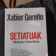 Libros: SETIATUAK. XABIER GEREÑO