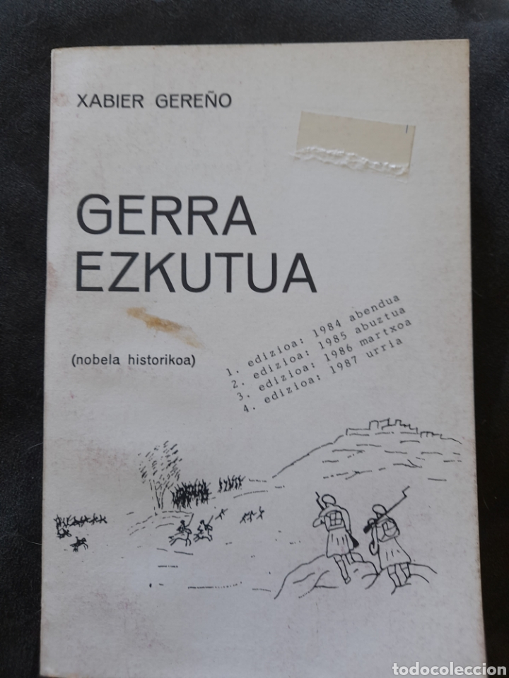 Libros: Gerra ezkutua. Xabier Gere&ntilde;o - Foto 1