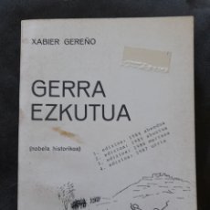 Libros: GERRA EZKUTUA. XABIER GEREÑO