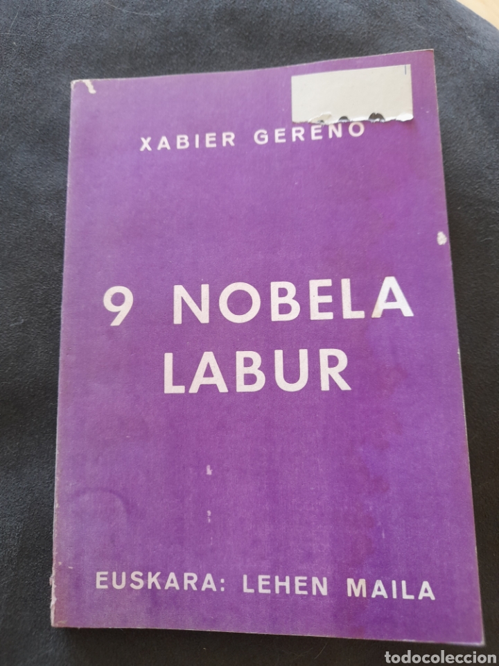 Libros: 9 nobela labur. Xabier Gere&ntilde;o - Foto 1