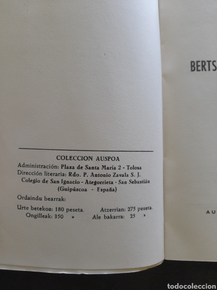Libros: Bertso ta las guztiak. Euskera - Foto 3