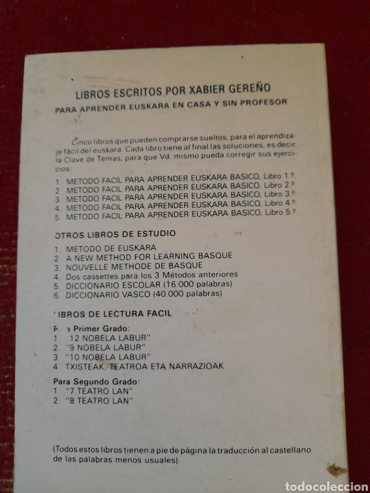 Libros: Antonello Euskal Herrian. Xabier Gere&ntilde;o - Foto 2