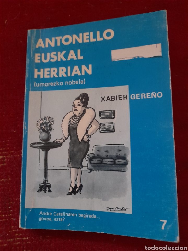 Libros: Antonello Euskal Herrian. Xabier Gere&ntilde;o - Foto 1