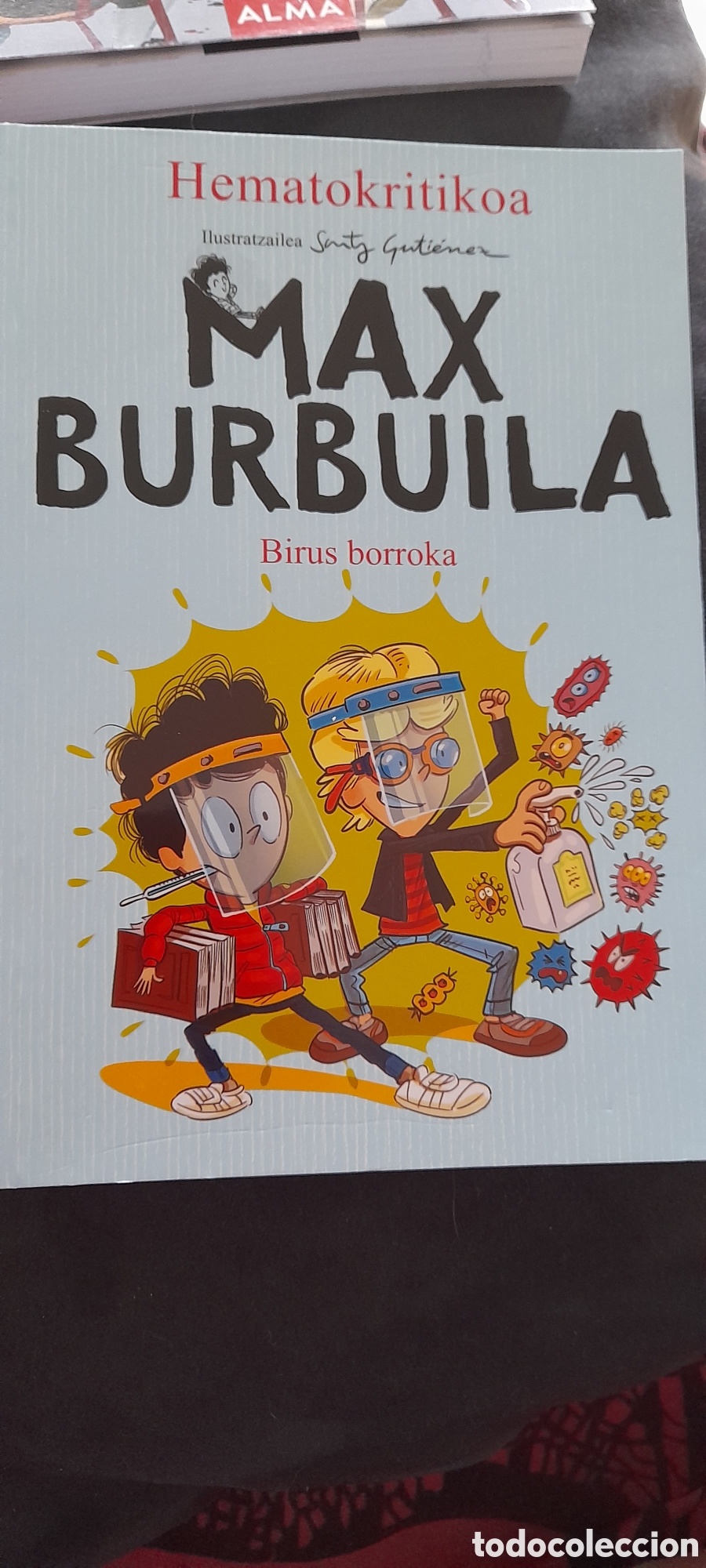 Libros: M&aacute;x Burbuila . Birus borroka - Foto 1