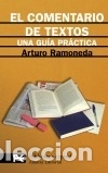 Libros: El comentario de textos - Arturo Ramoneda - Foto 1