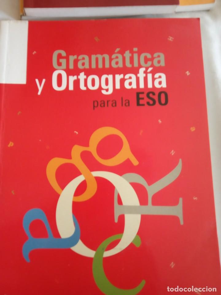 Libros: Gram&aacute;tica y ortograf&iacute;a para la ESO - Foto 1