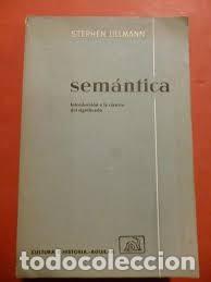 Libros: sem&aacute;ntica Stephen Ullmann - Foto 1
