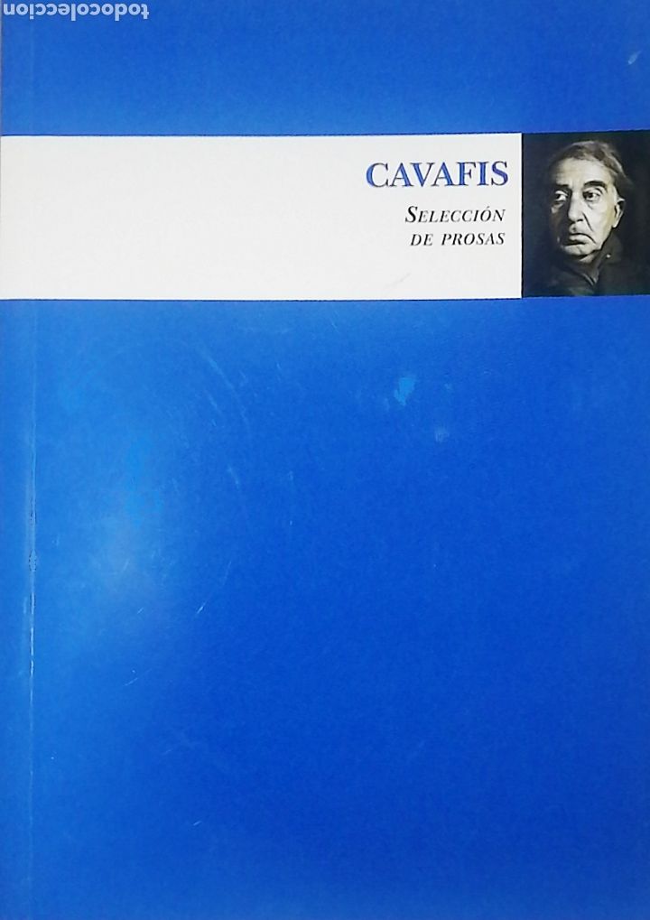Libros: Cavifis. Selecci&oacute;n de prosas - Foto 1