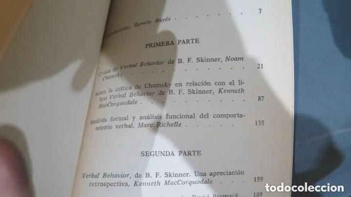Libros: &iquest;Chomsky o Skinner? la g&eacute;nesis del lenguaje vv aa - Foto 2