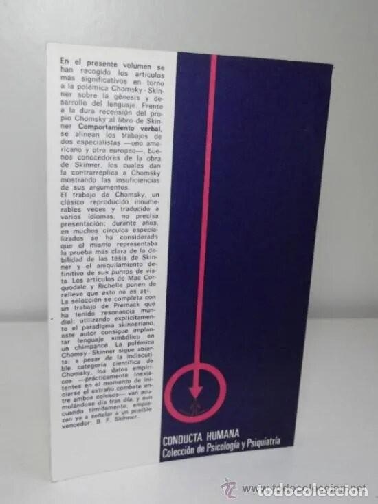 Libros: &iquest;Chomsky o Skinner? la g&eacute;nesis del lenguaje vv aa - Foto 3