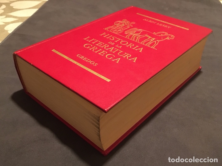 Libros: Historia de la literatura griega , de Albin Lesky. Editorial Gredos - Foto 2 - 303959428