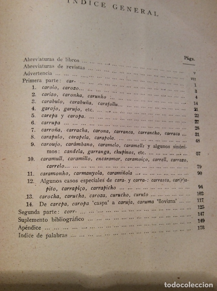 Libros: FRITZ KRUGER. PROBLEMAS ETIMOLOGICOS. - Foto 2