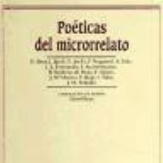 Libri: POÉTICAS DEL MICRORRELATO - ROAS, DAVID ; ROAS, DAVID