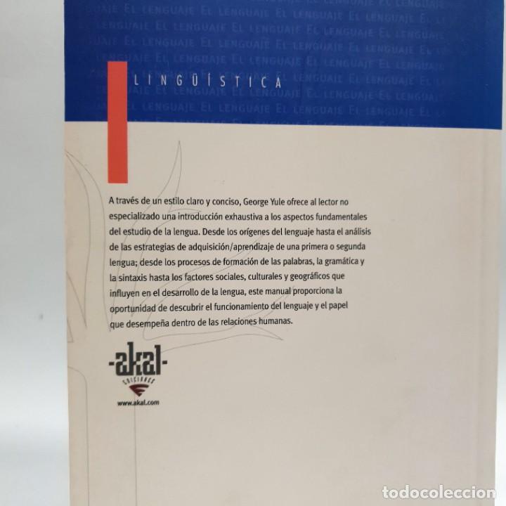 Libros: EL LENGUAJE - George Yule - Foto 3