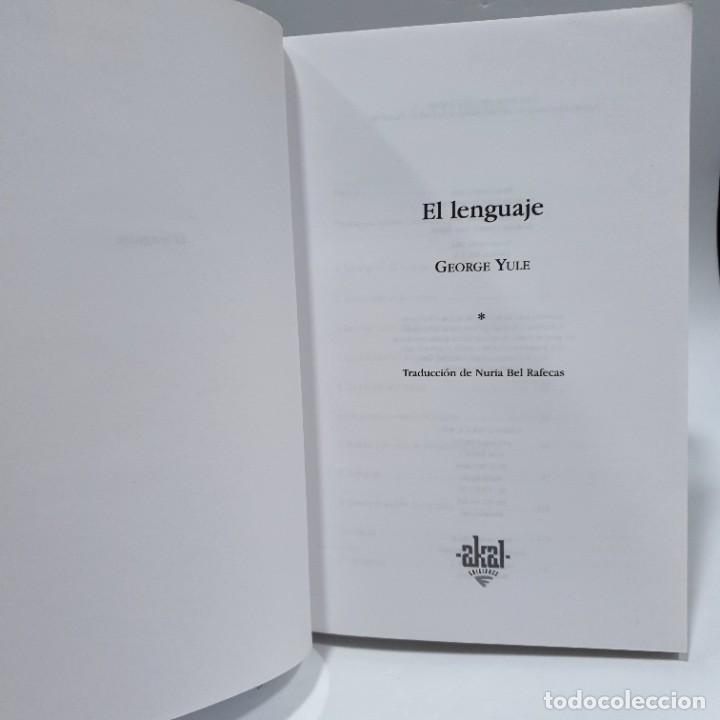 Libros: EL LENGUAJE - George Yule - Foto 5